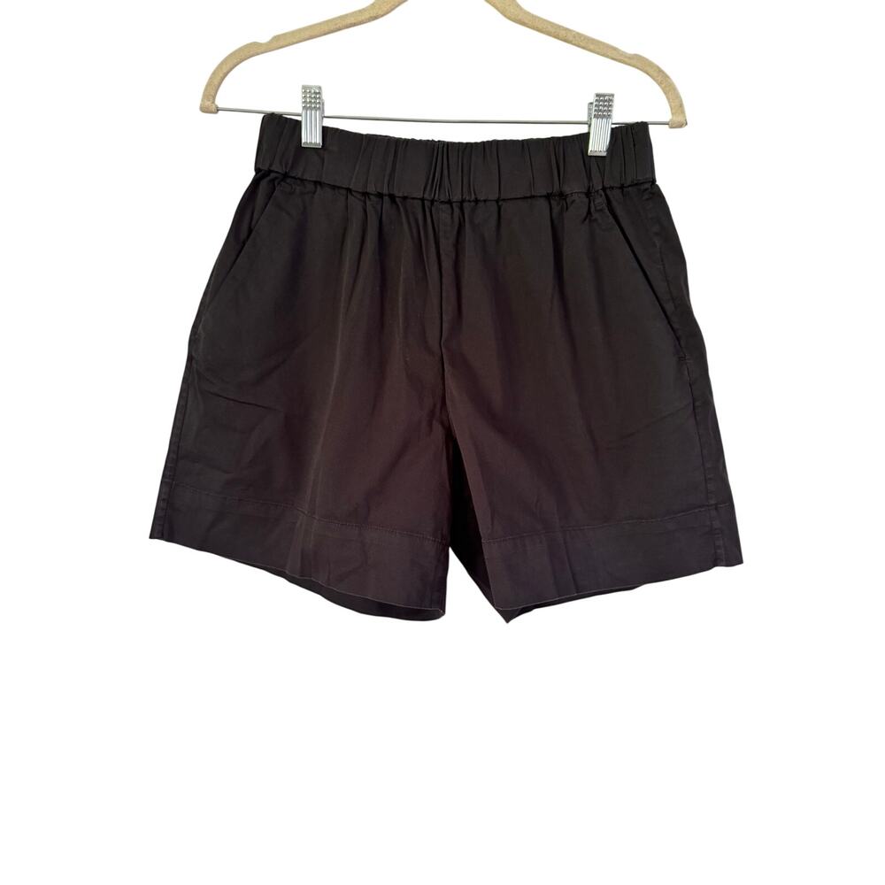 NWT Everlane The Easy Short Black Pull On Casual Women’s Shorts Size Medium - Picture 3 of 8